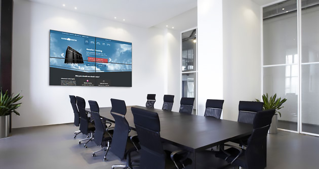 Video wall Philips 2x2